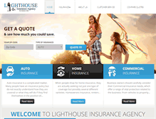 Tablet Screenshot of lighthouseinsurance.org