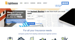Desktop Screenshot of lighthouseinsurance.com